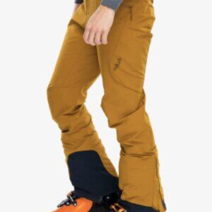 NEW Rab Womens Ski Pant Size Small Caramel Colour Gore-tex
